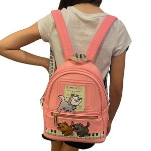 Never used Loungefly + matching wallet! Disney’s Aristocats